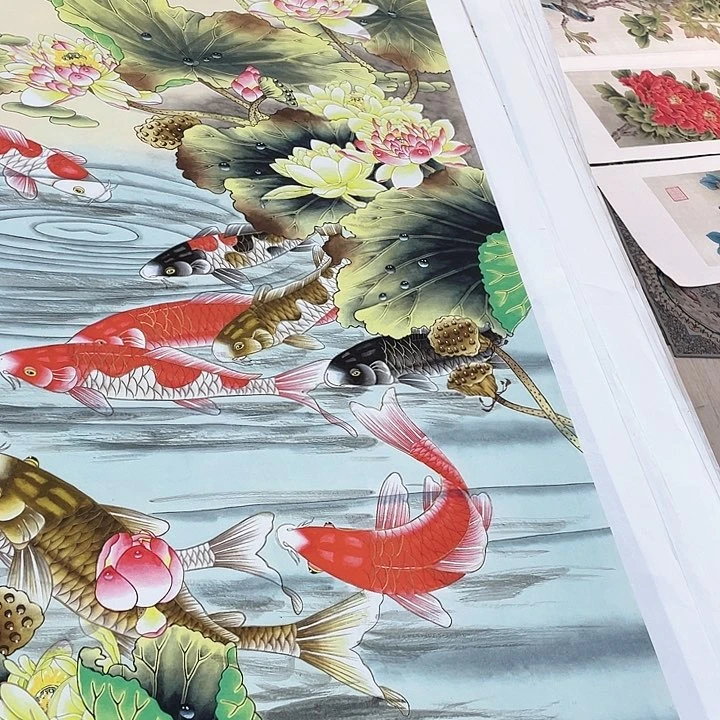 国画书画描金拓染金石传拓手写