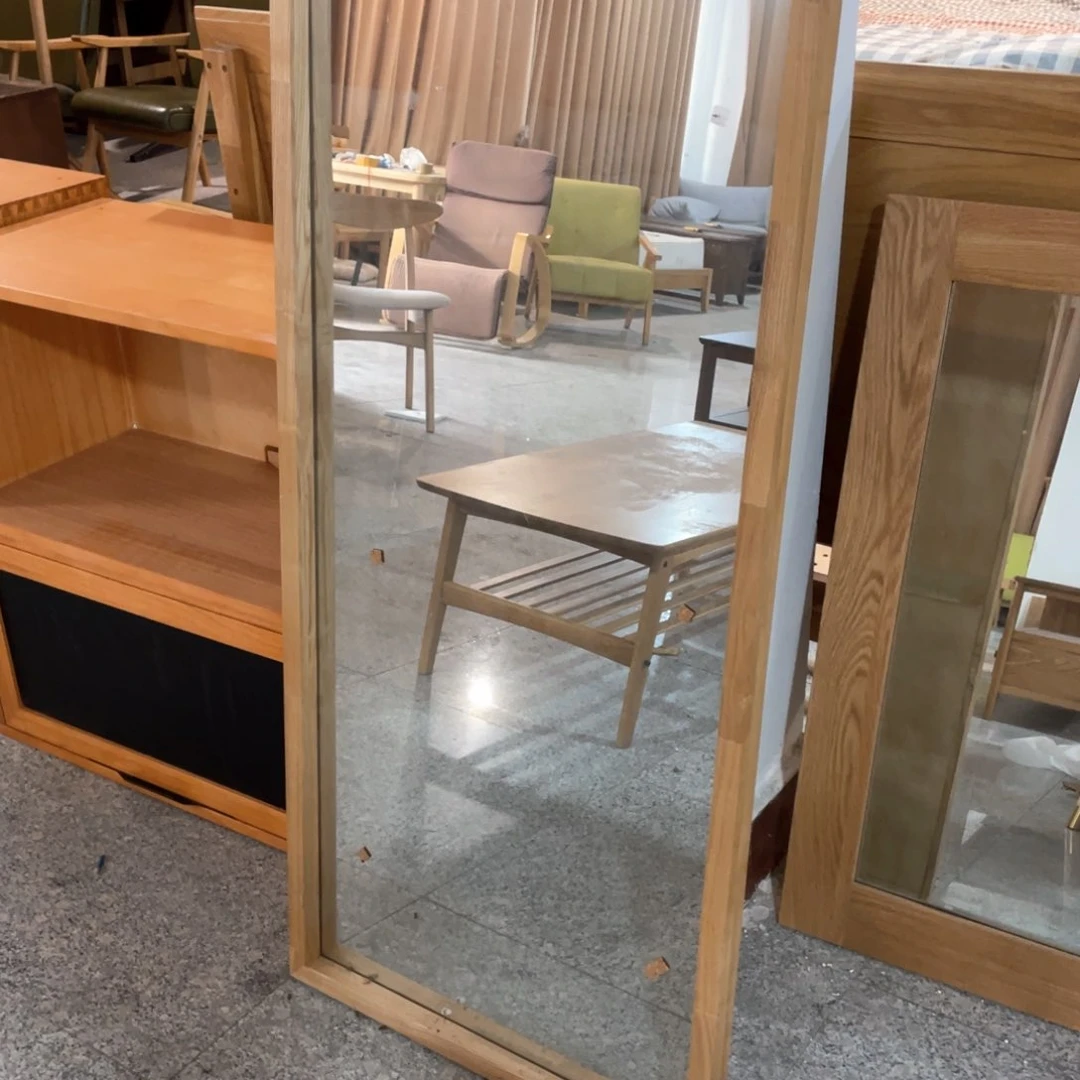 PVC木框镜子1.3高