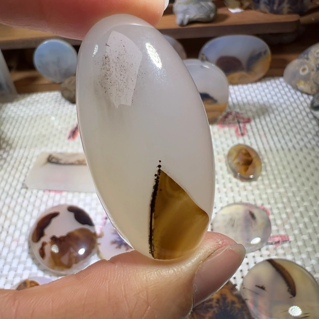玛瑙/玉髓未镶嵌颈饰