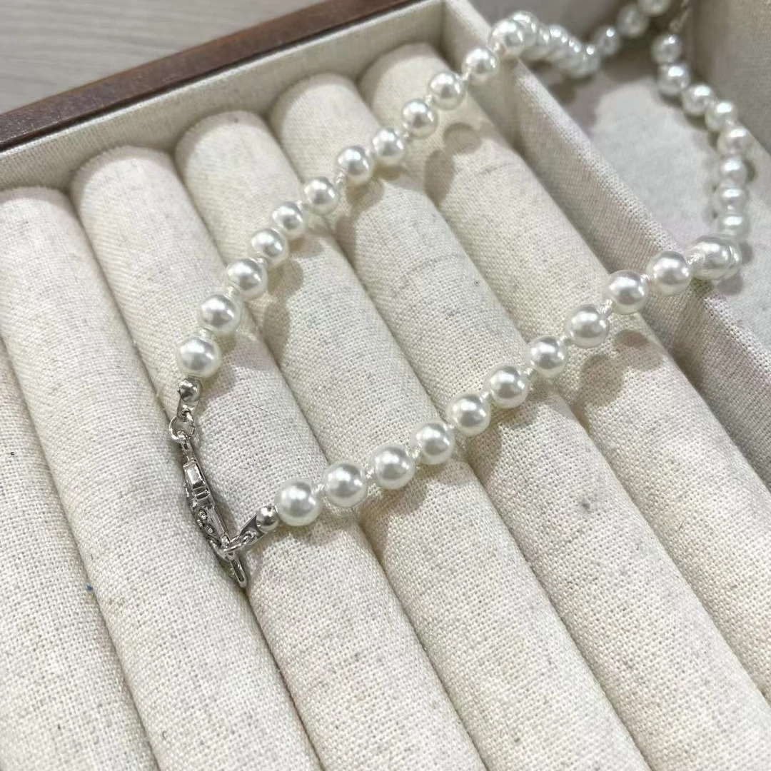 铜合金项链 珠子星球项链