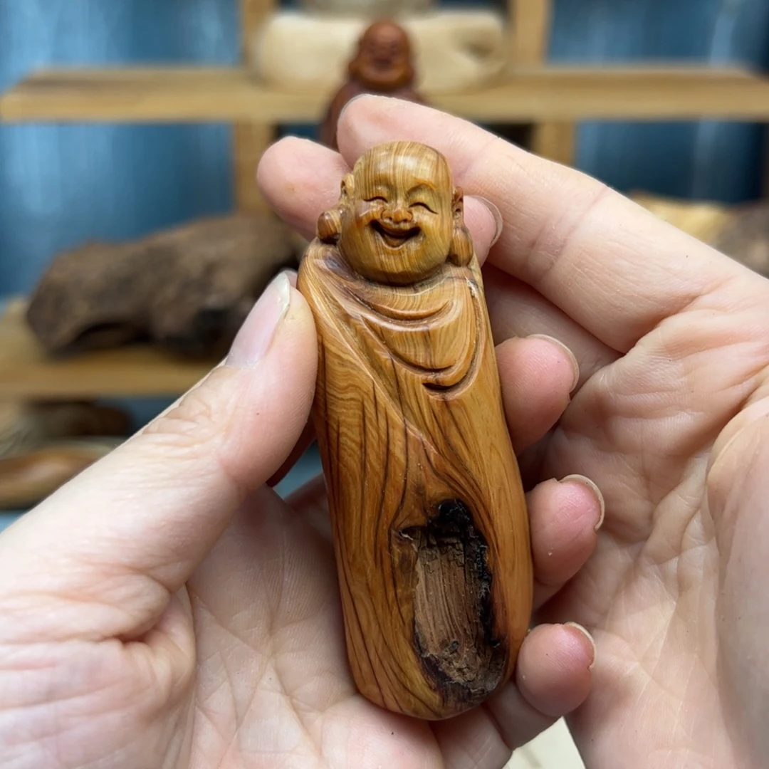 柏木崖柏木摆件手把件
