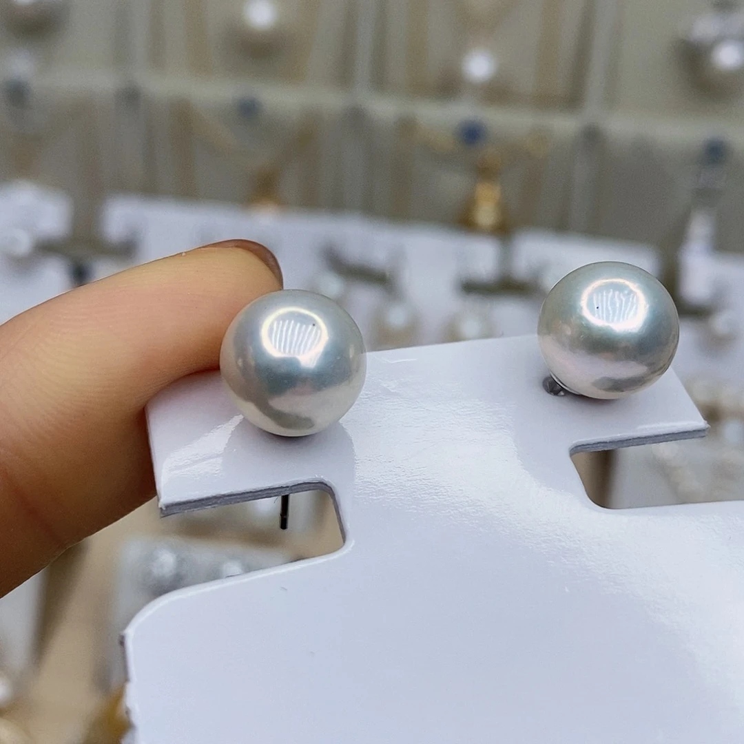 淡水珍珠颈饰银S925镶嵌