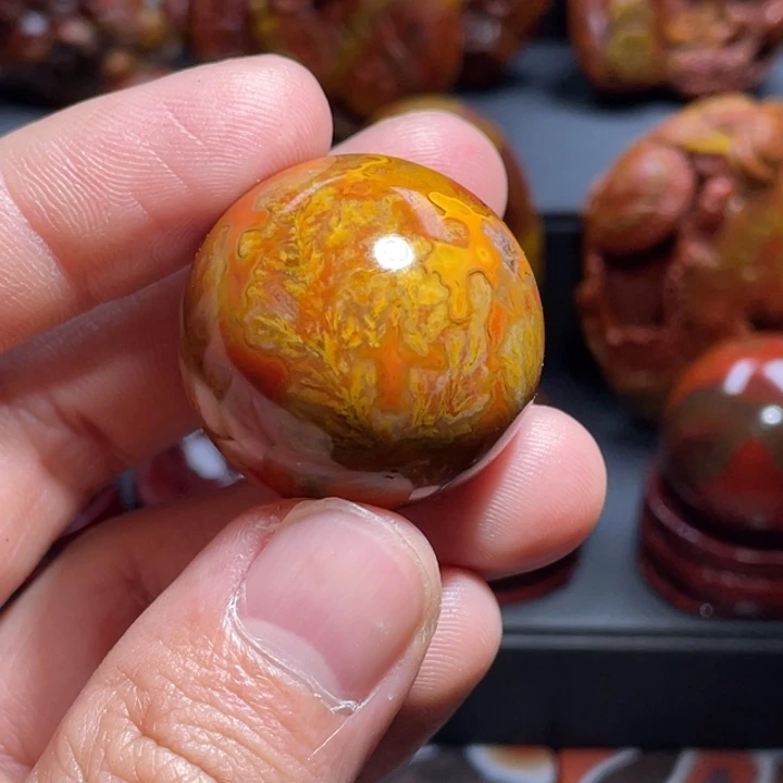 玛瑙/玉髓珠子未镶嵌滴**石