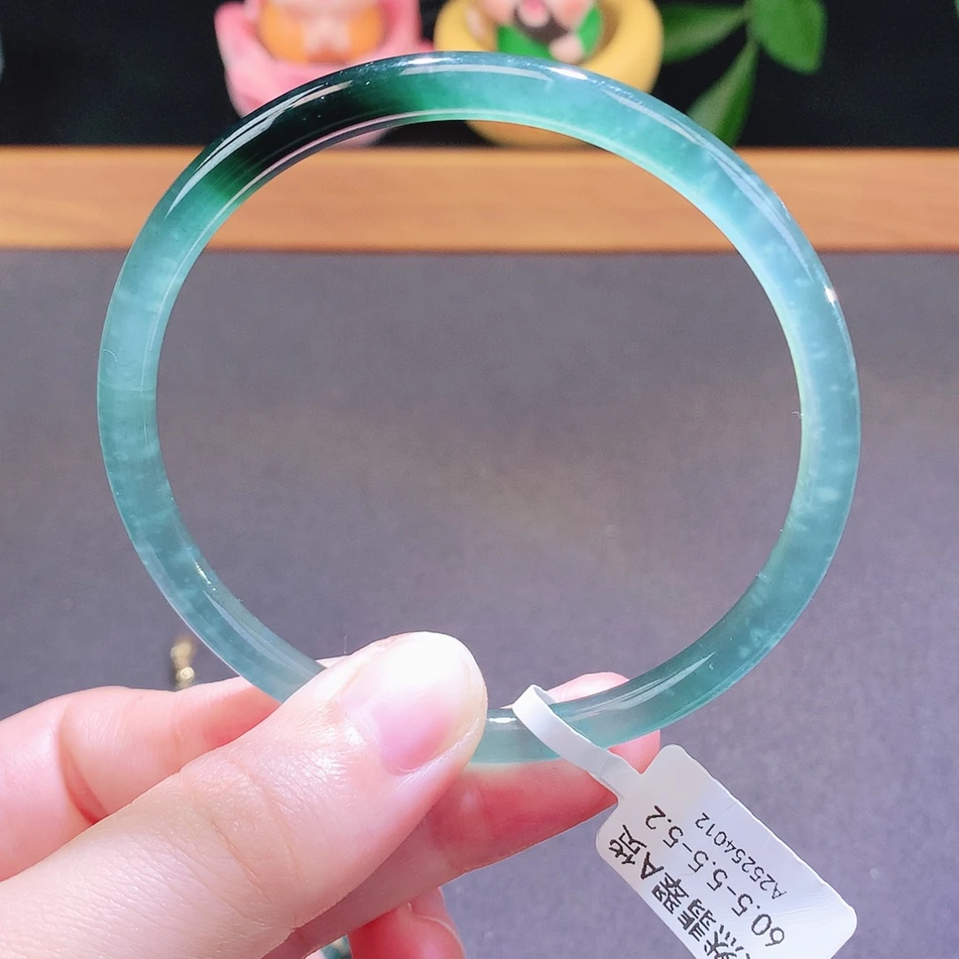 翡翠未镶嵌手镯天然翡翠