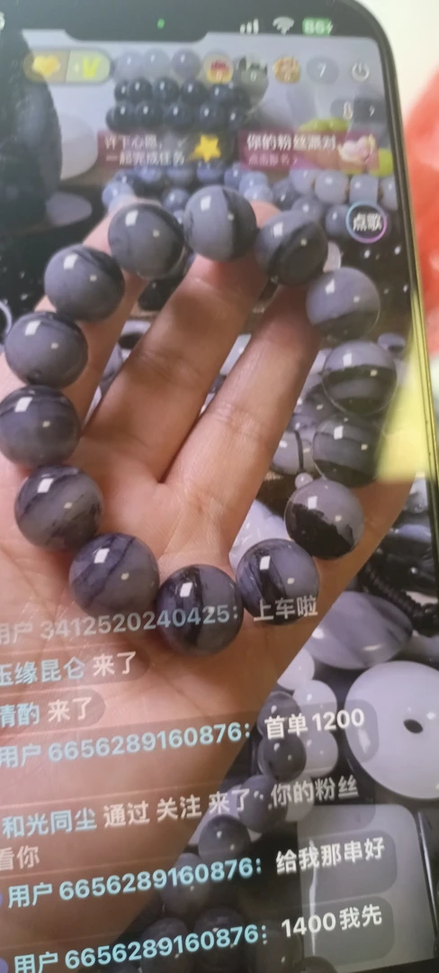 黑白青花摆件办公