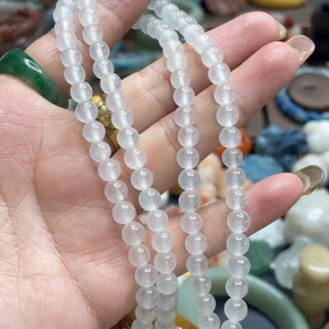 合金石英质玉（黄龙玉）手链拍一发二，卡6
