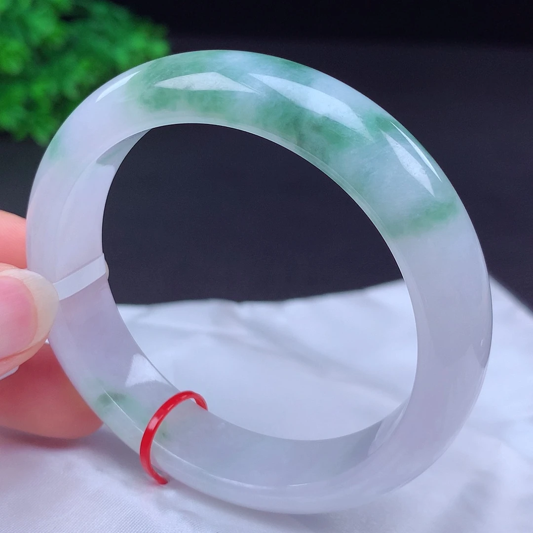 翡翠未镶嵌手镯57圈口431807