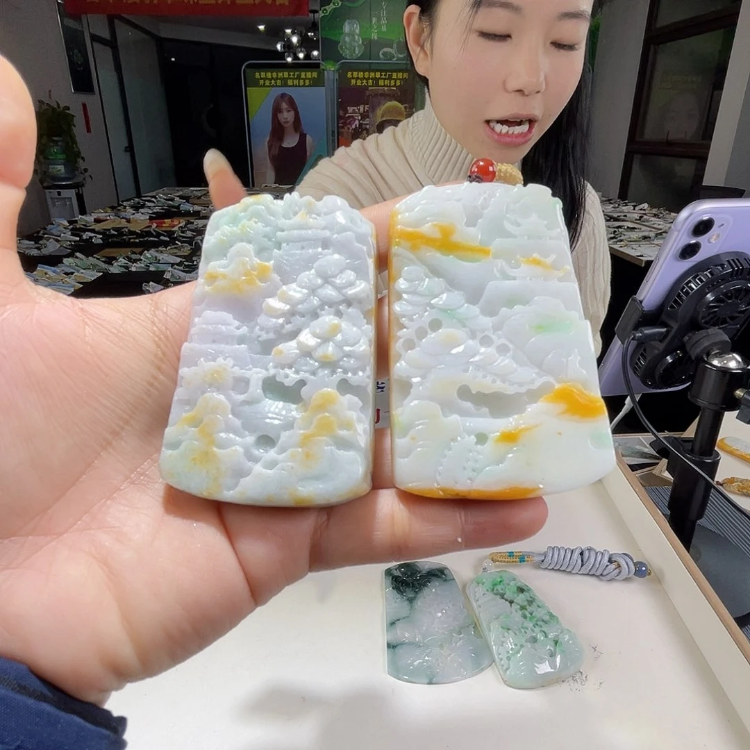 颈饰未镶嵌翡翠多样性随机发货仅发一件