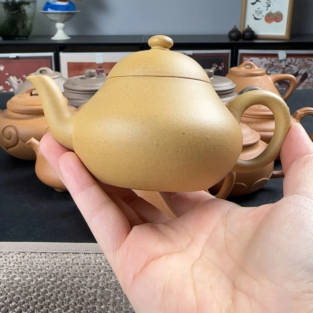 紫砂茶壶微瑕梨形