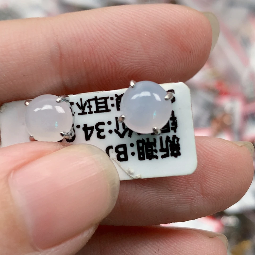 翡翠戒指银S925镶嵌