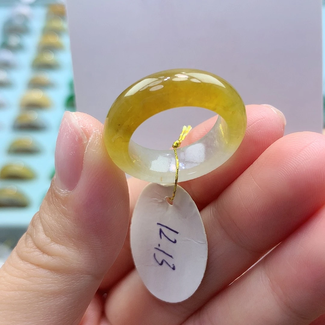 未镶嵌戒指翡翠1213圈