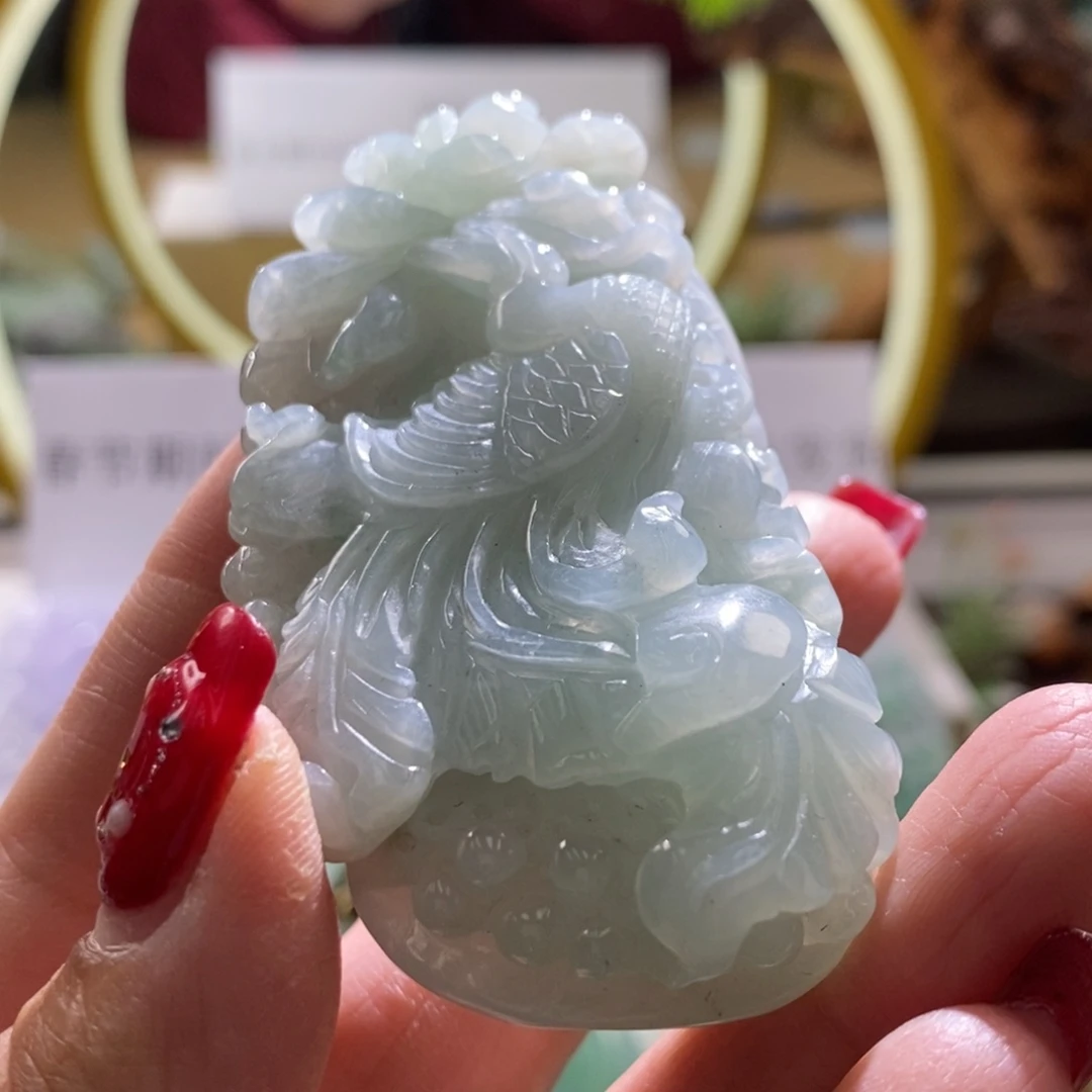 【闪购商品】翡翠颈饰未镶嵌凤凰