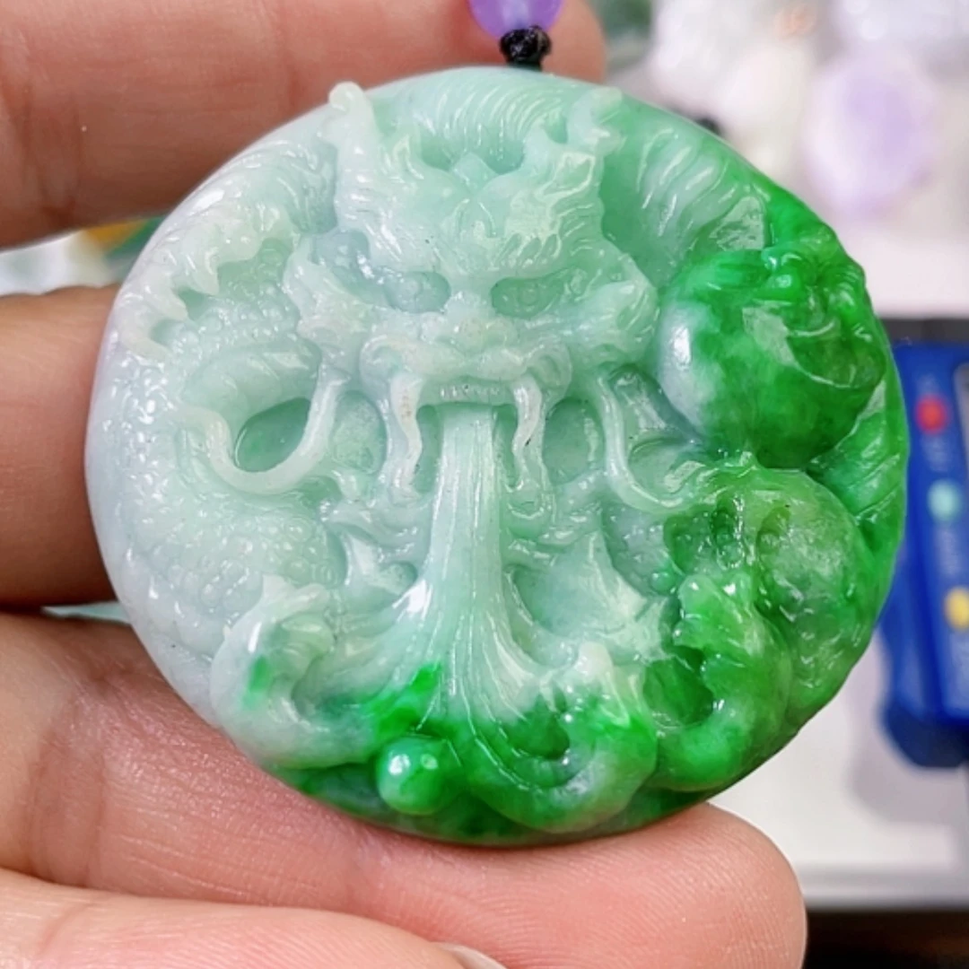 【闪购商品】翡翠吊坠(不含链)未镶嵌爱**生天然翡翠吊坠