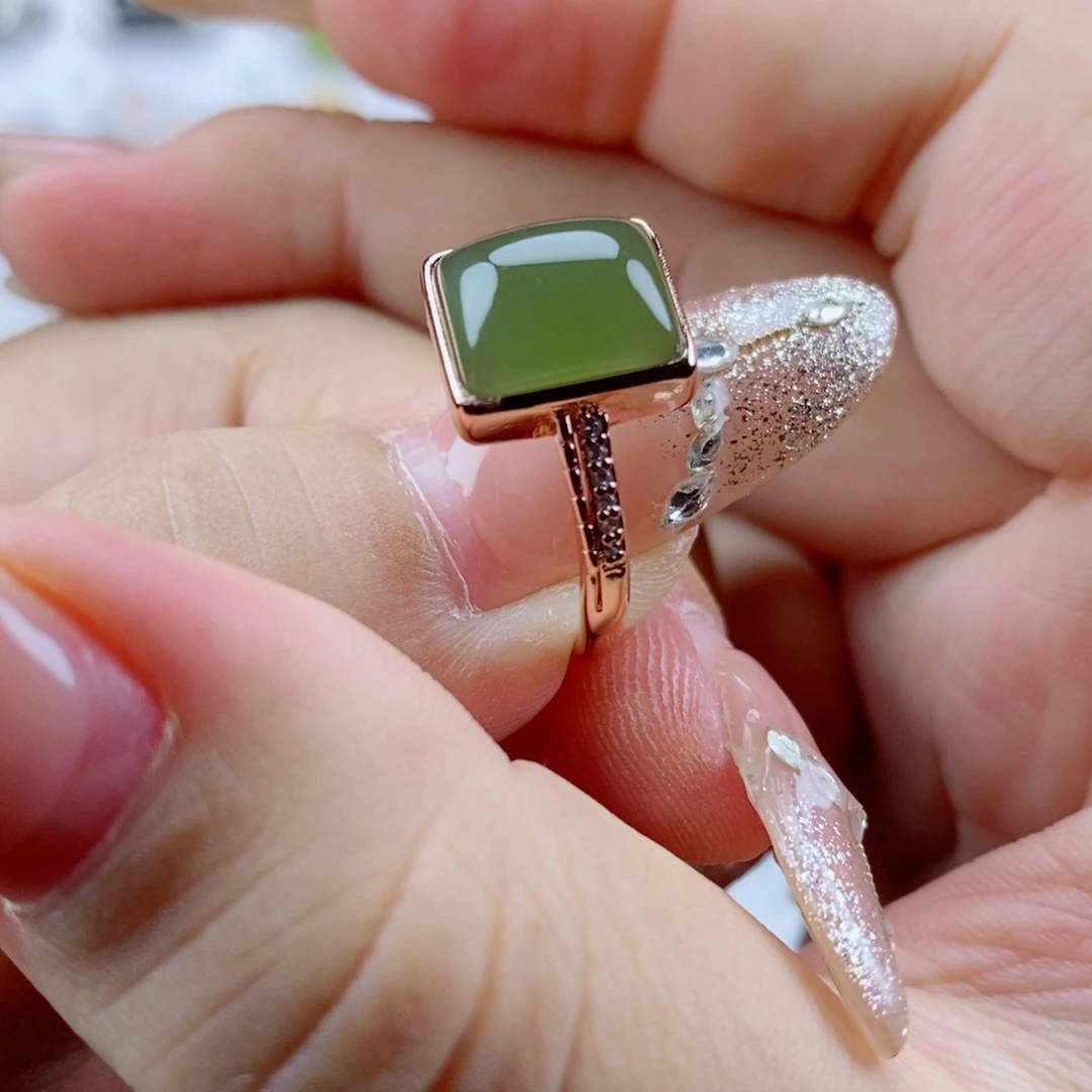 和田玉戒指未镶嵌