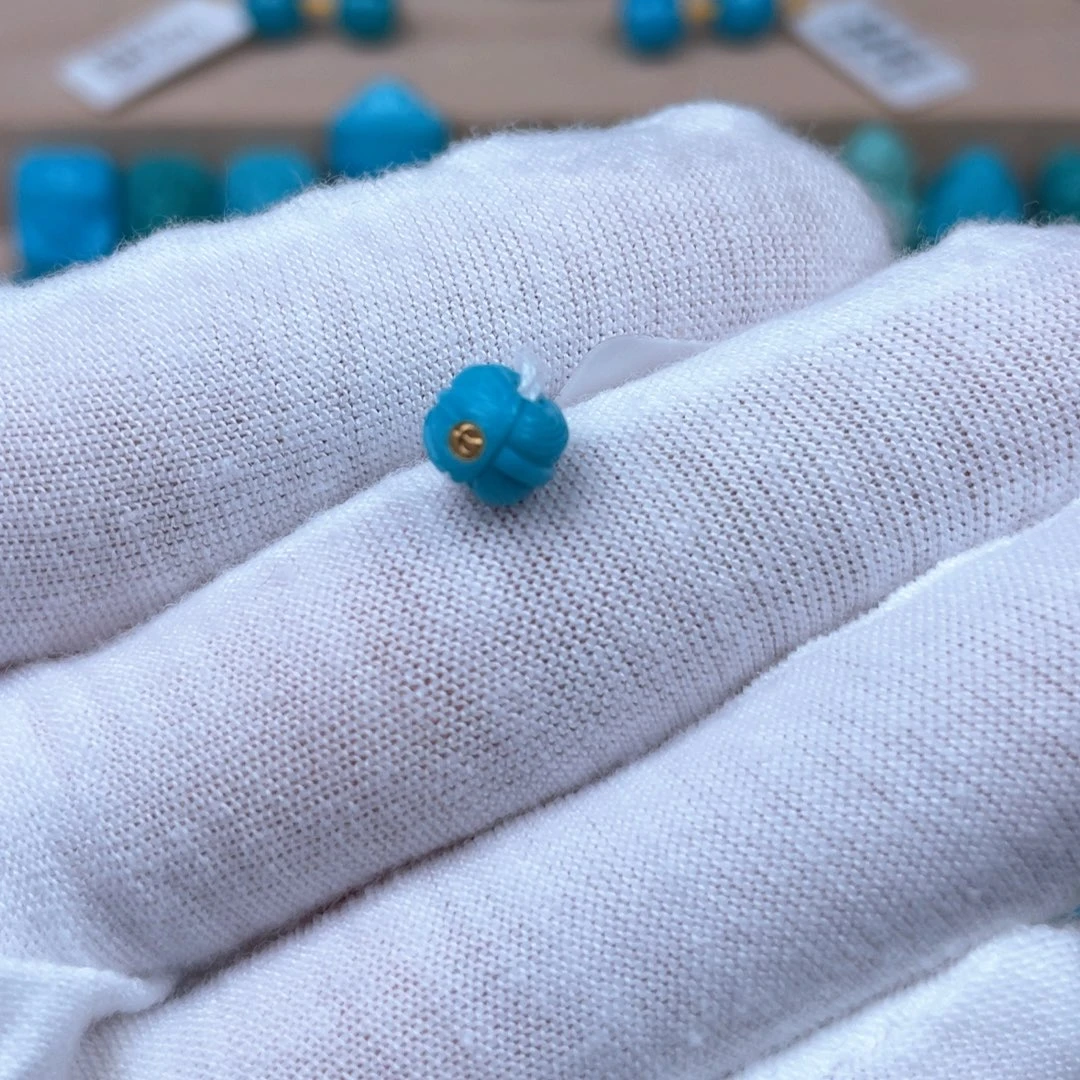 绿松石未镶嵌挂件7✖️6mm