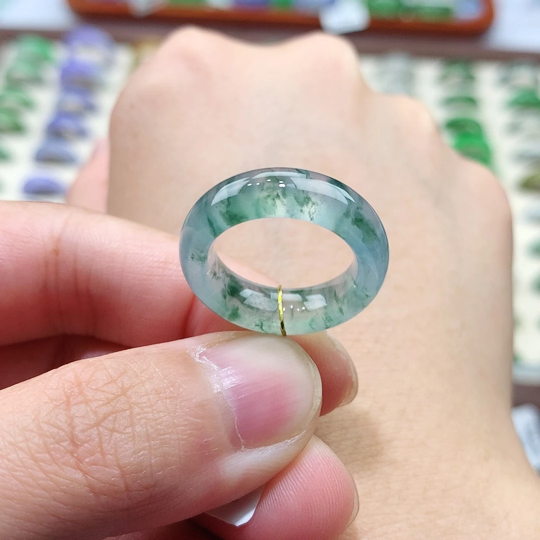 翡翠戒指未镶嵌9号
