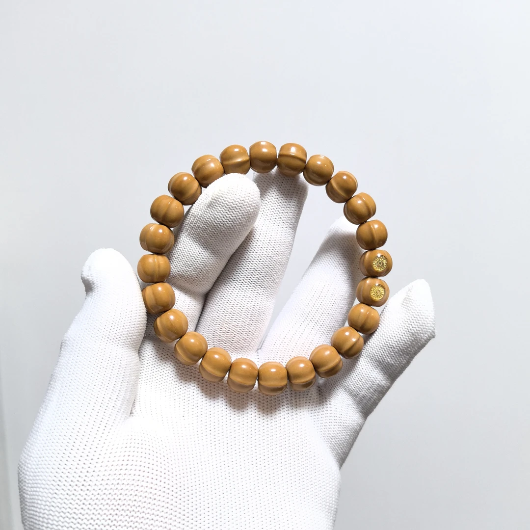 双标三棱小鲨鱼鳍猴头核桃手串