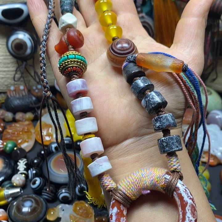 玛瑙/玉髓未镶嵌颈饰