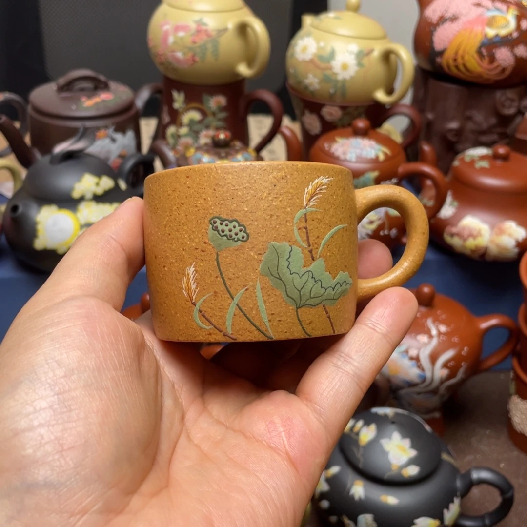 茶杯紫砂紫砂主人杯100cc