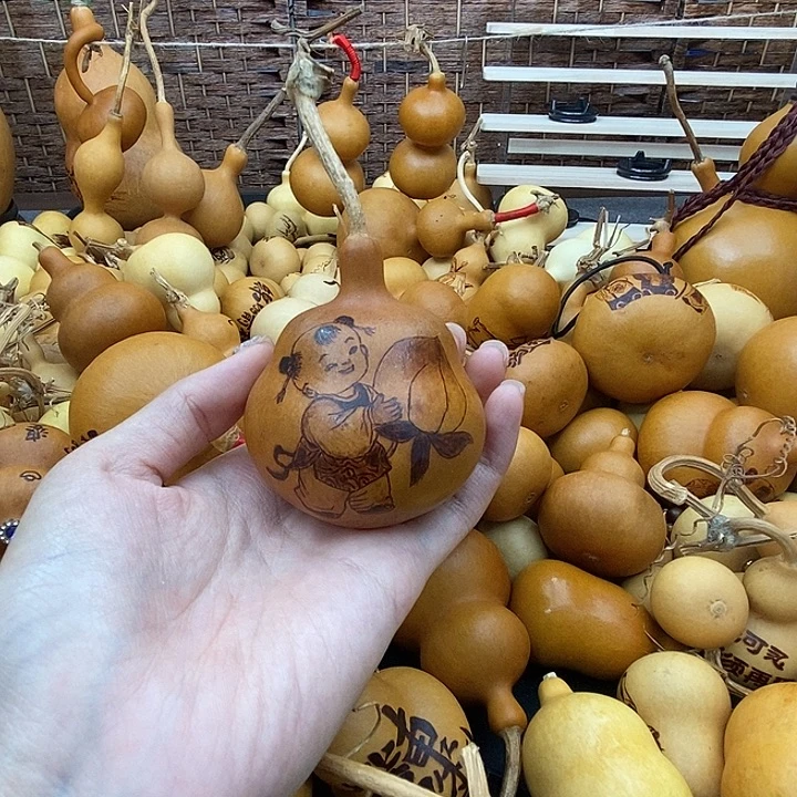 小****香榧木葫芦工艺品