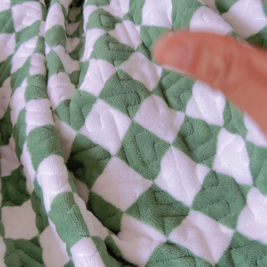 【闪购商品】绿白格子多肉