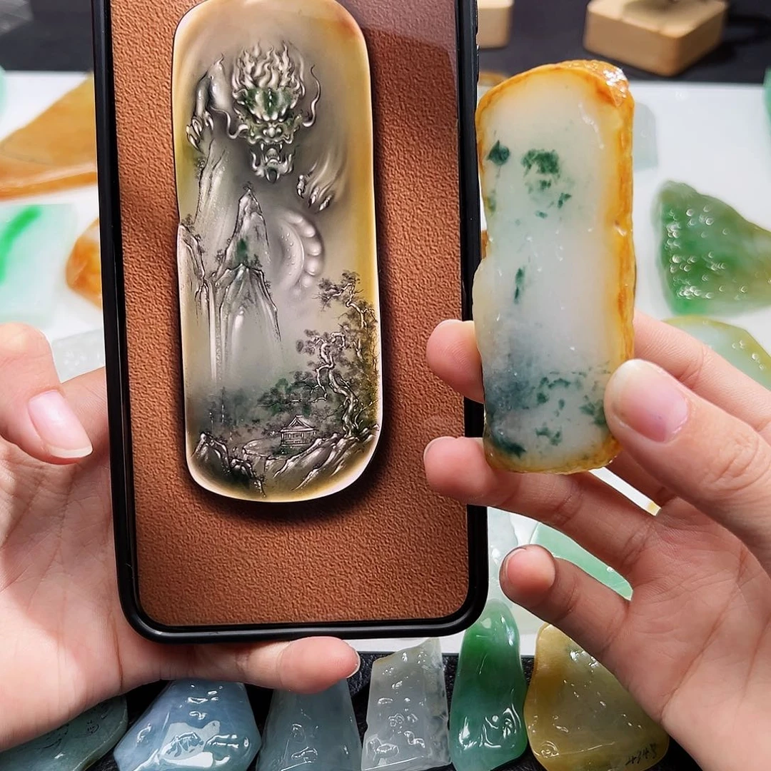 定制翡翠未镶嵌翡翠