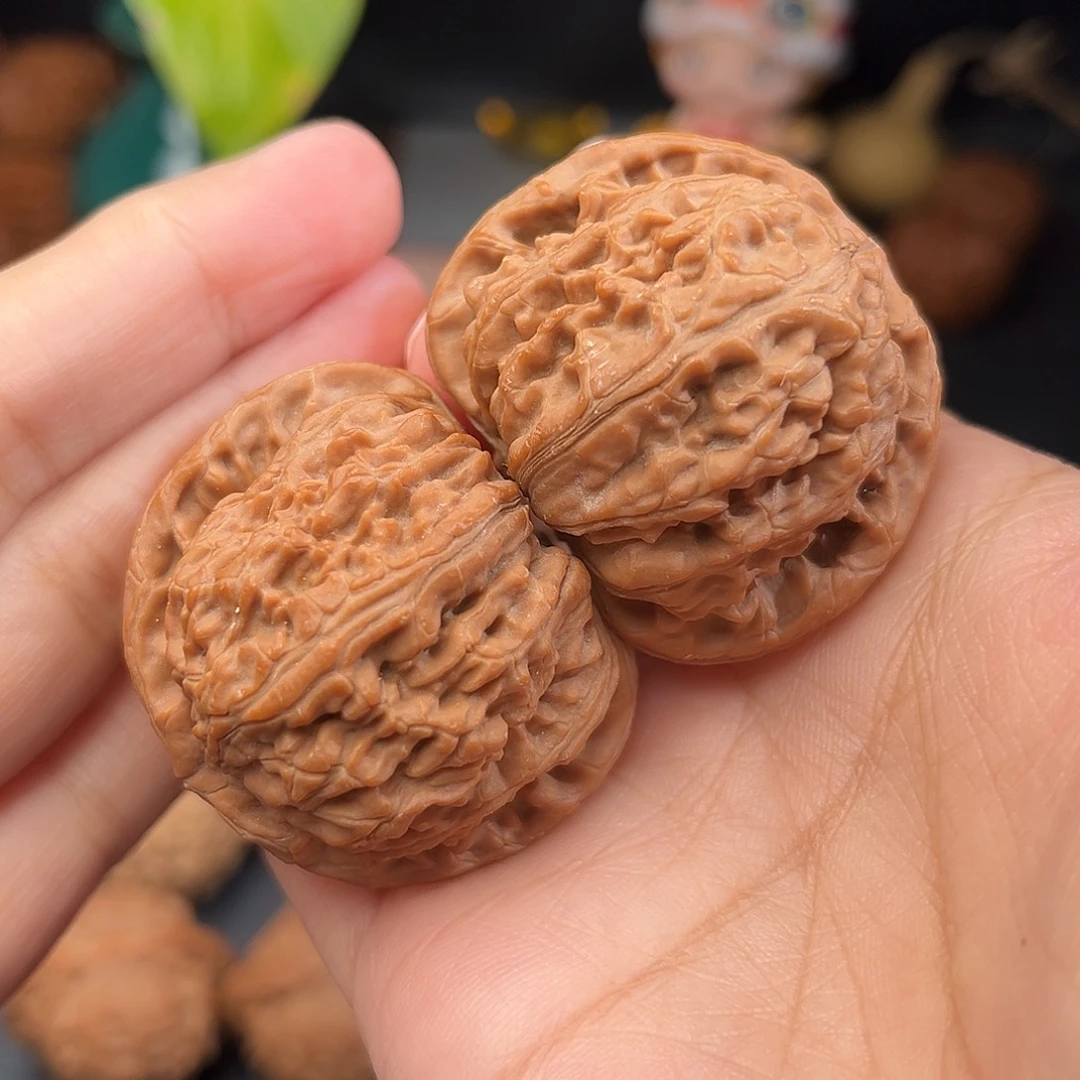 把件文玩核桃球白全品41
