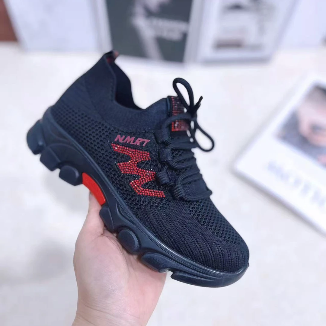 春夏单鞋高跟女鞋时尚浅口内运动鞋