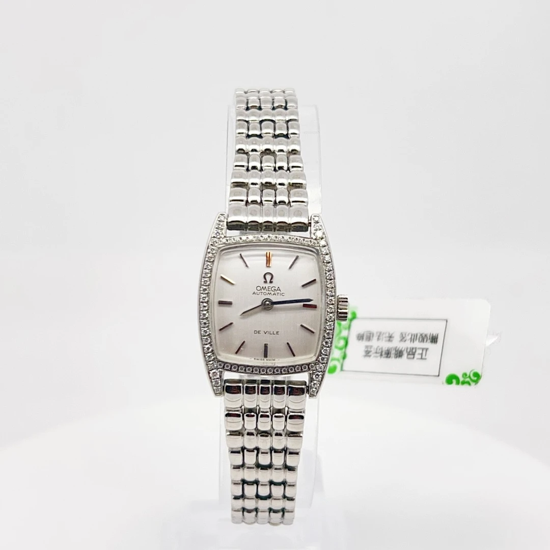 95新 Omega/欧米茄 自动机械后钻20mm/公价32999/wh10012