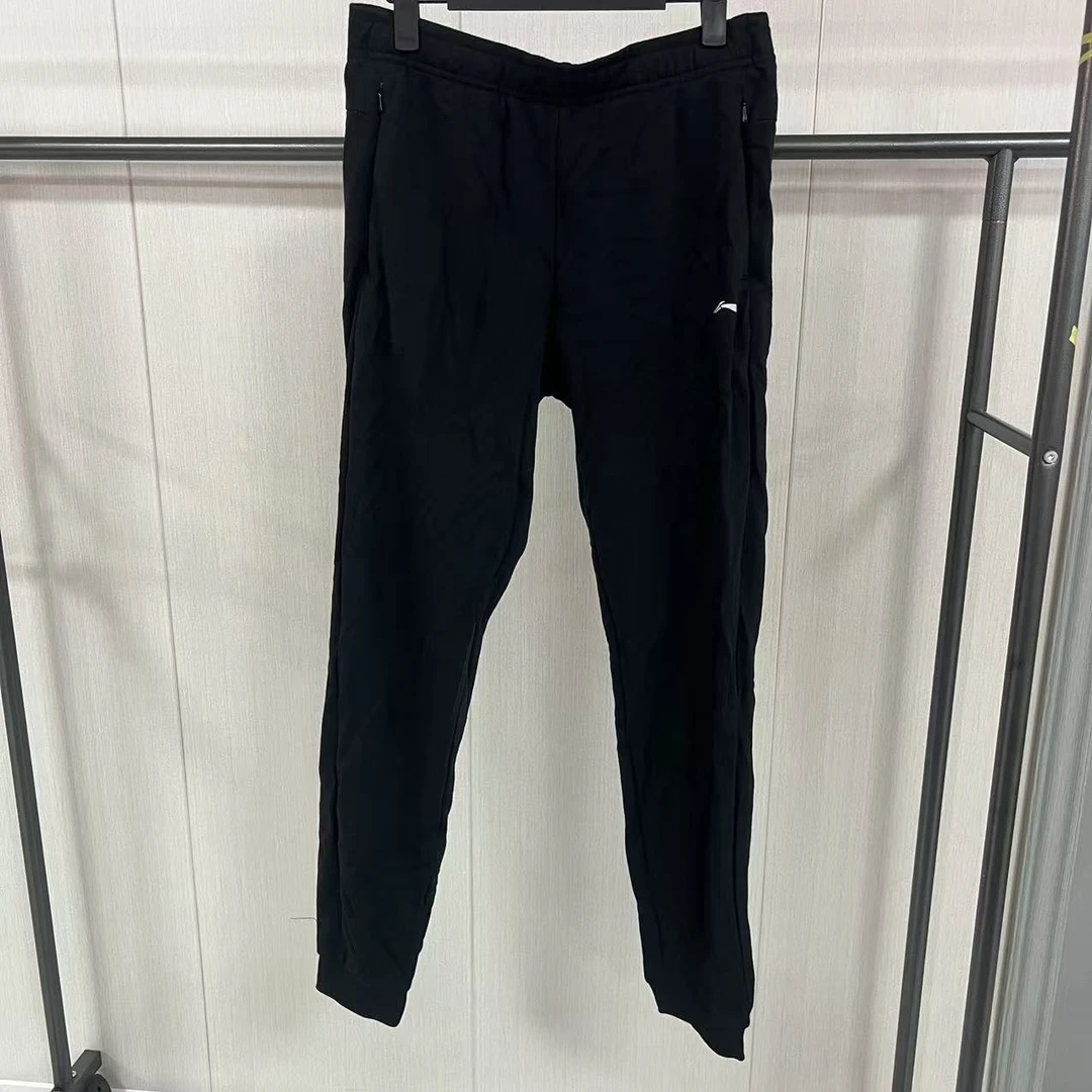 《B品以直播展示为主》李宁运动裤男女同款春秋休闲宽松长裤AKLP688