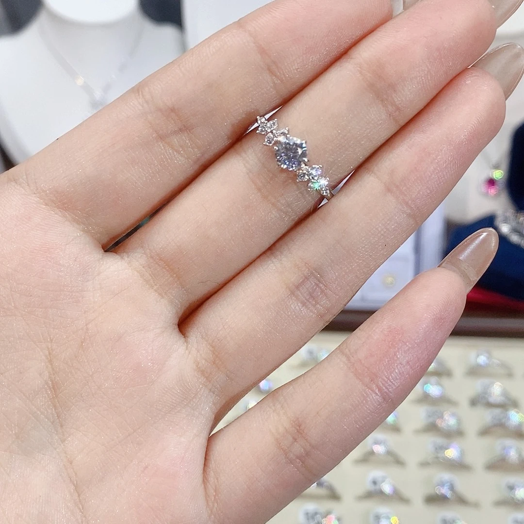 925银合成碳硅石柏林情书9号天王切