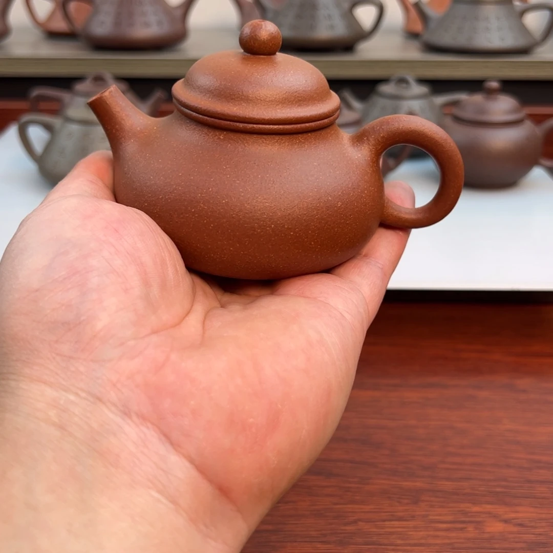 茶壶紫砂容天：155cc 精挑红降坡