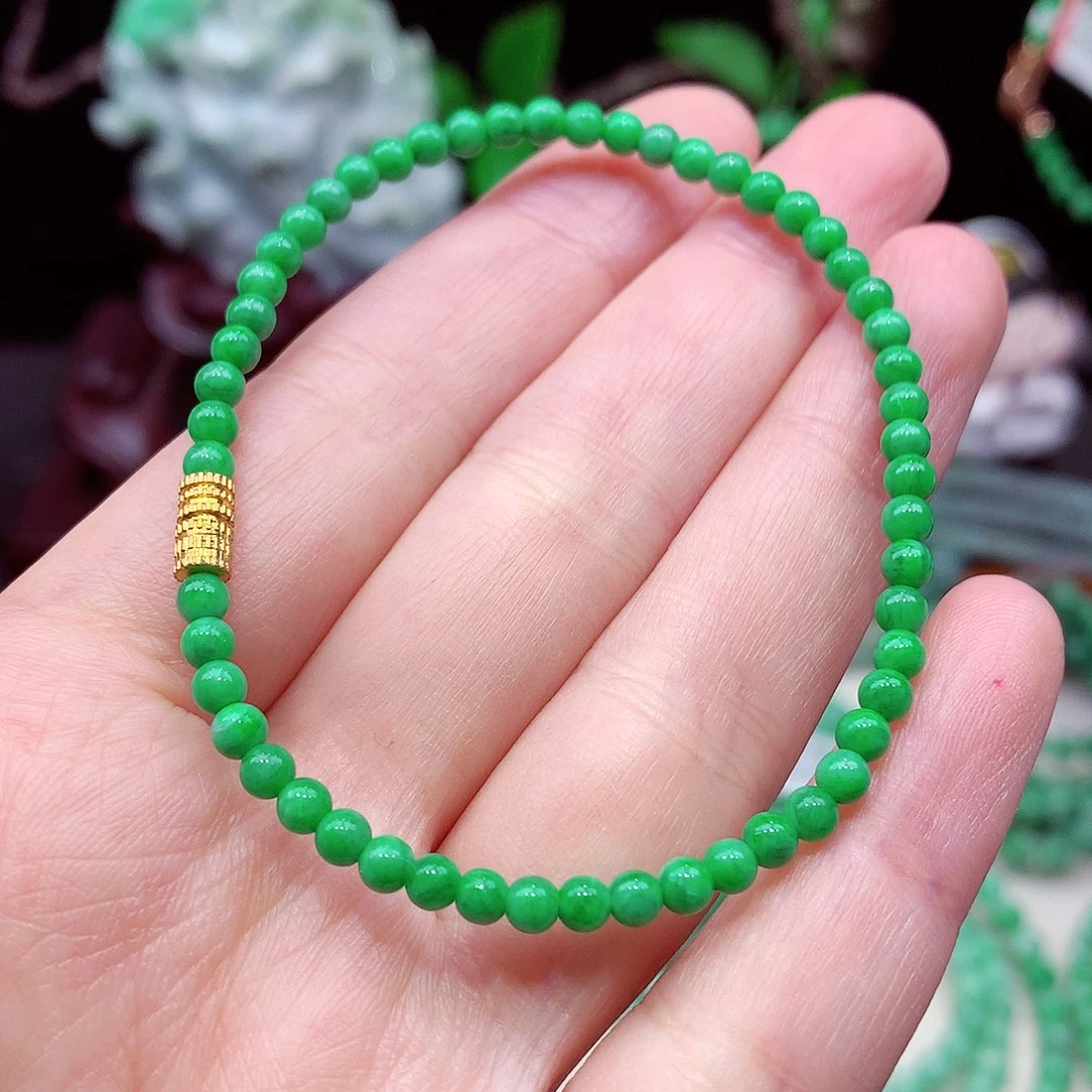 翡翠未镶嵌手链翡翠