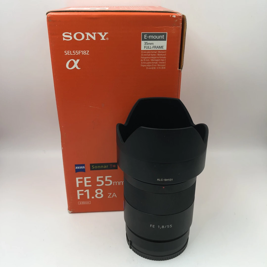 95新 Sony/索尼 FE 55mm F1.8 ZA 蔡司全画幅定焦人文镜头（8124）