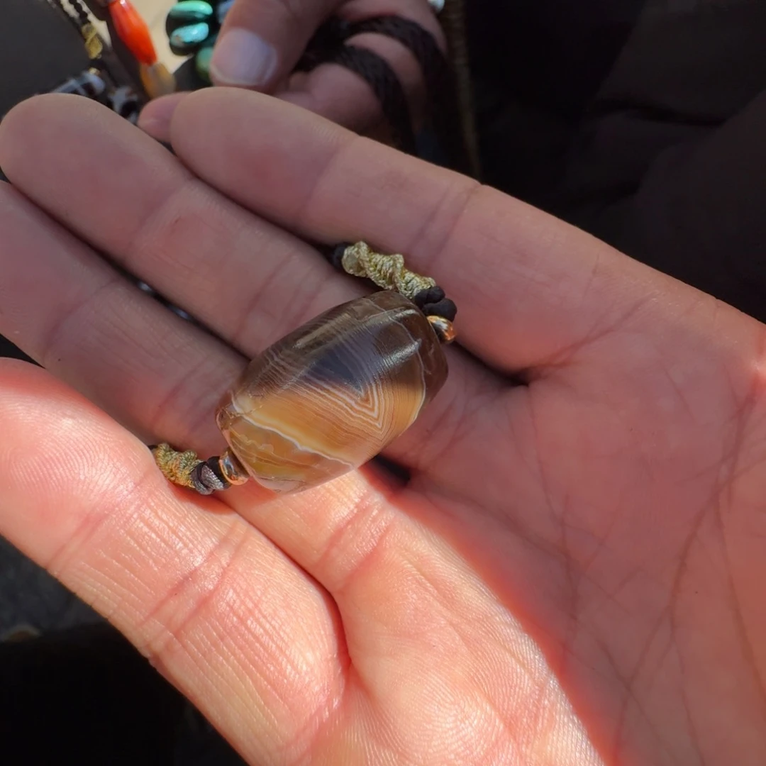 玻璃颈饰喜欢的人都是在一起的时候就