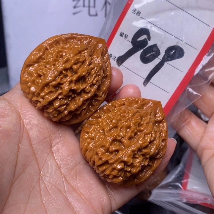 文玩核桃把件909，42官帽