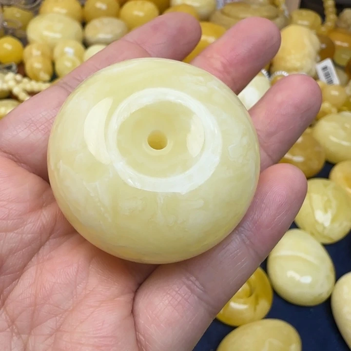 蜜蜡未镶嵌颈饰天然蜜蜡