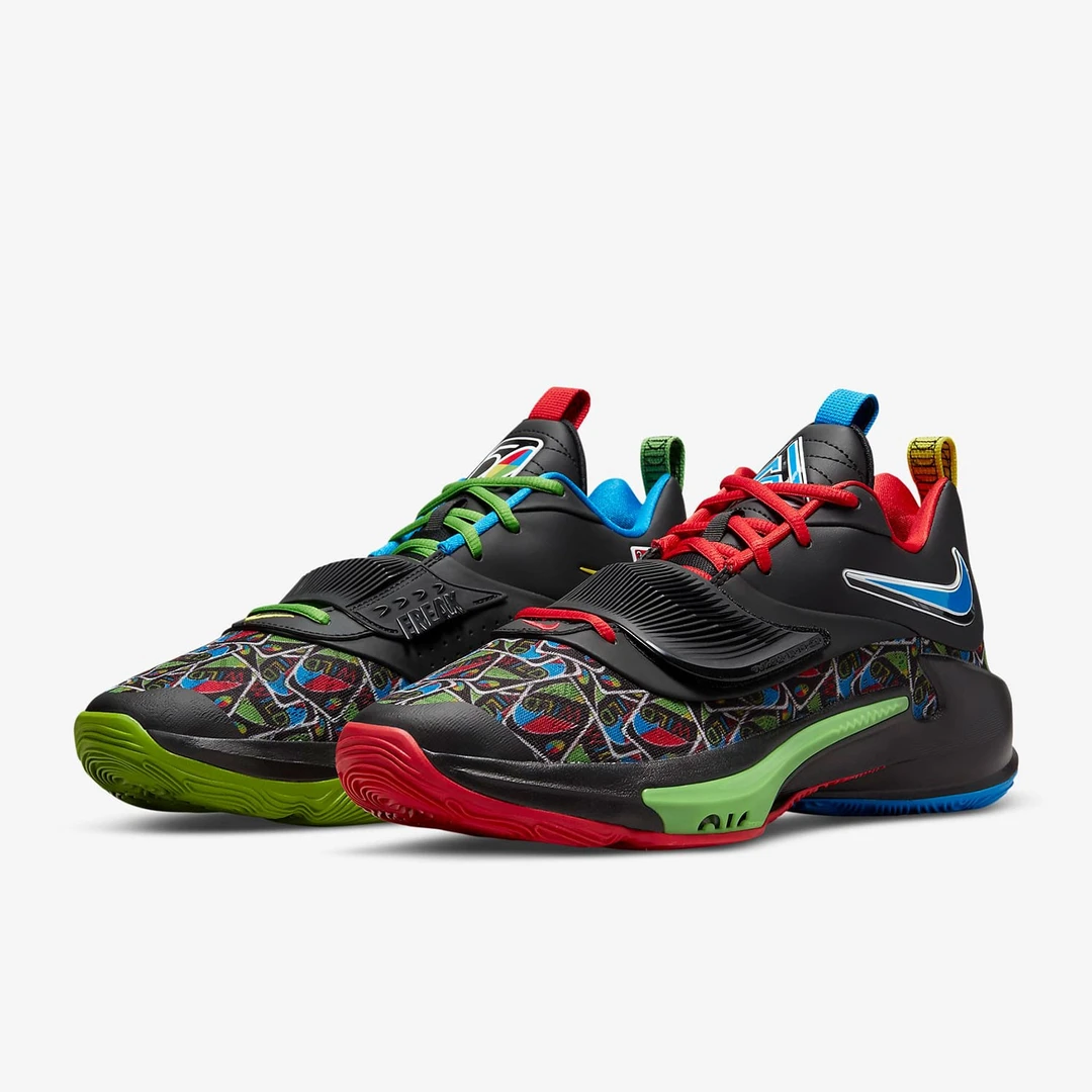 Nike/耐克官方正品ZOOM FREAK 3 NRG EP男女篮球鞋 DC9363-001