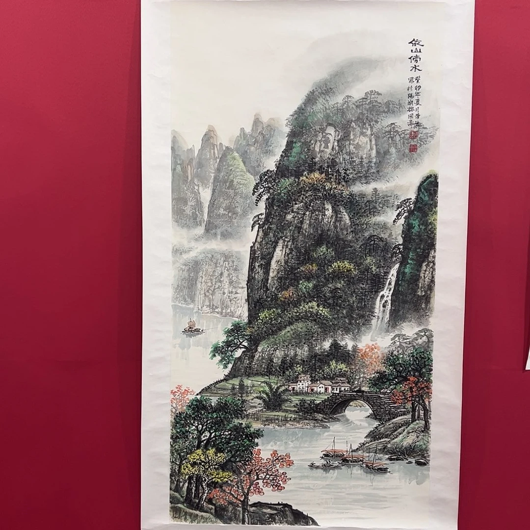 新***明国画蒋荣生老师精品作品