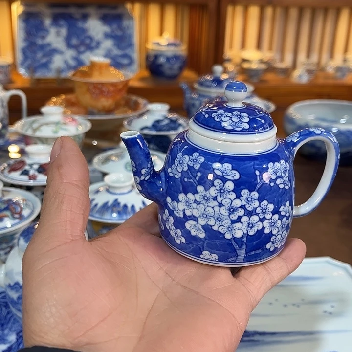 錡镇堂手工手绘壶