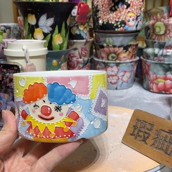 景德镇艺术手绘作品
