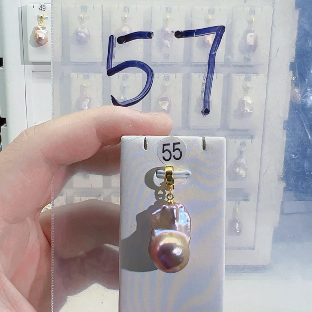 合金淡水珍珠颈饰