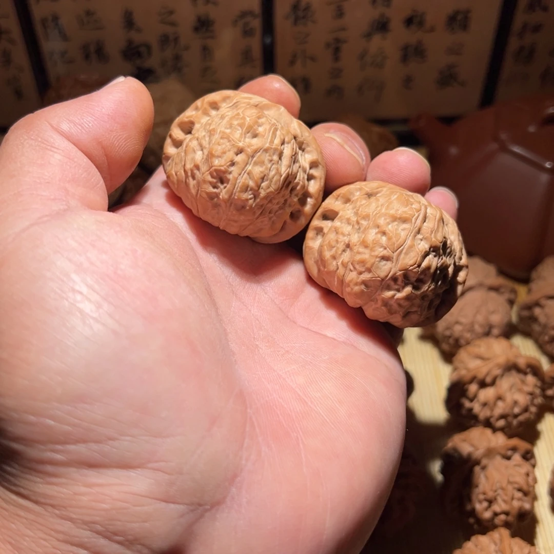 把件文玩核桃南瓜墩