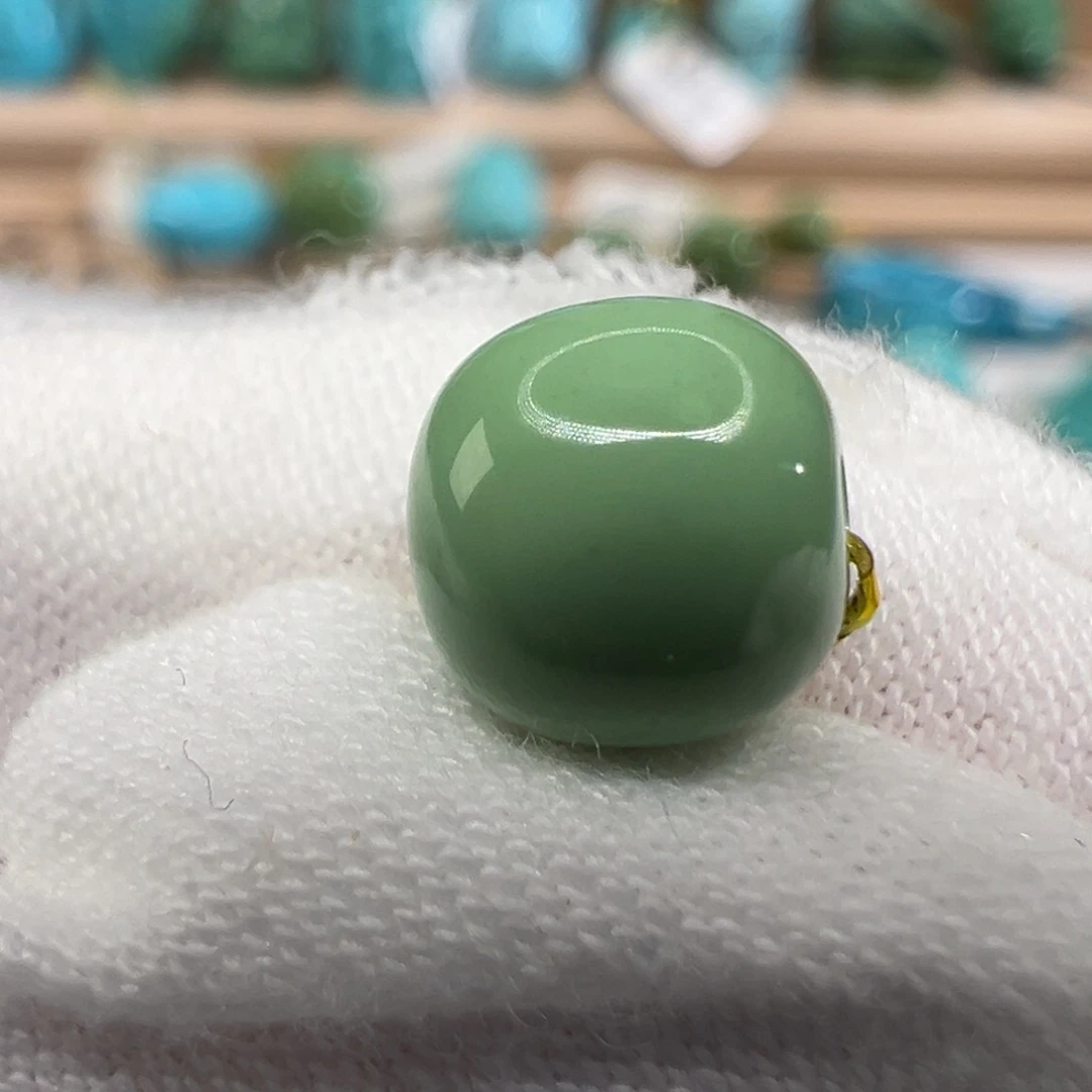 绿松石未镶嵌配饰7.5mm