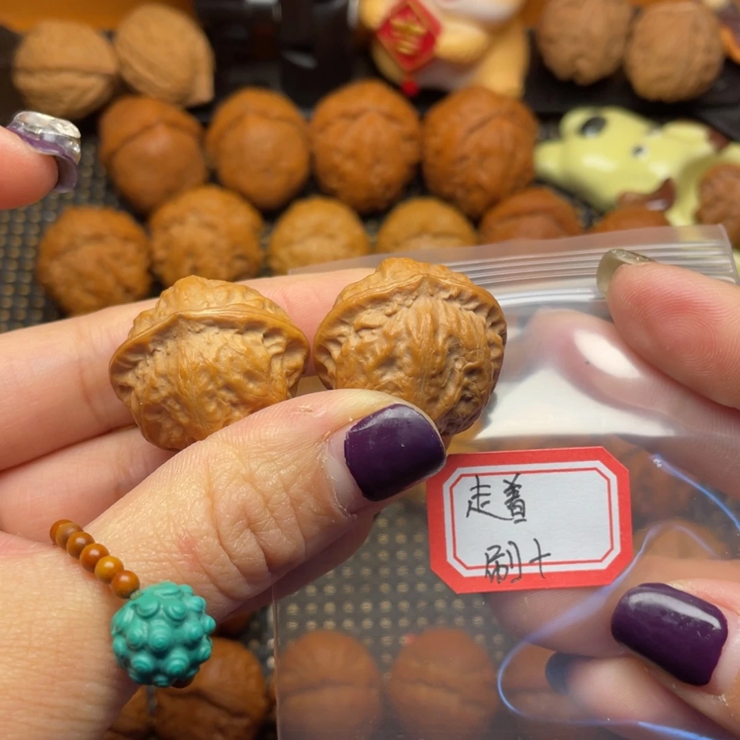 走***儿吊坠文玩核桃26尺全品小宫灯