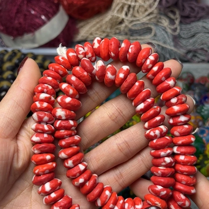 玻璃颈饰9531甜甜圈一条