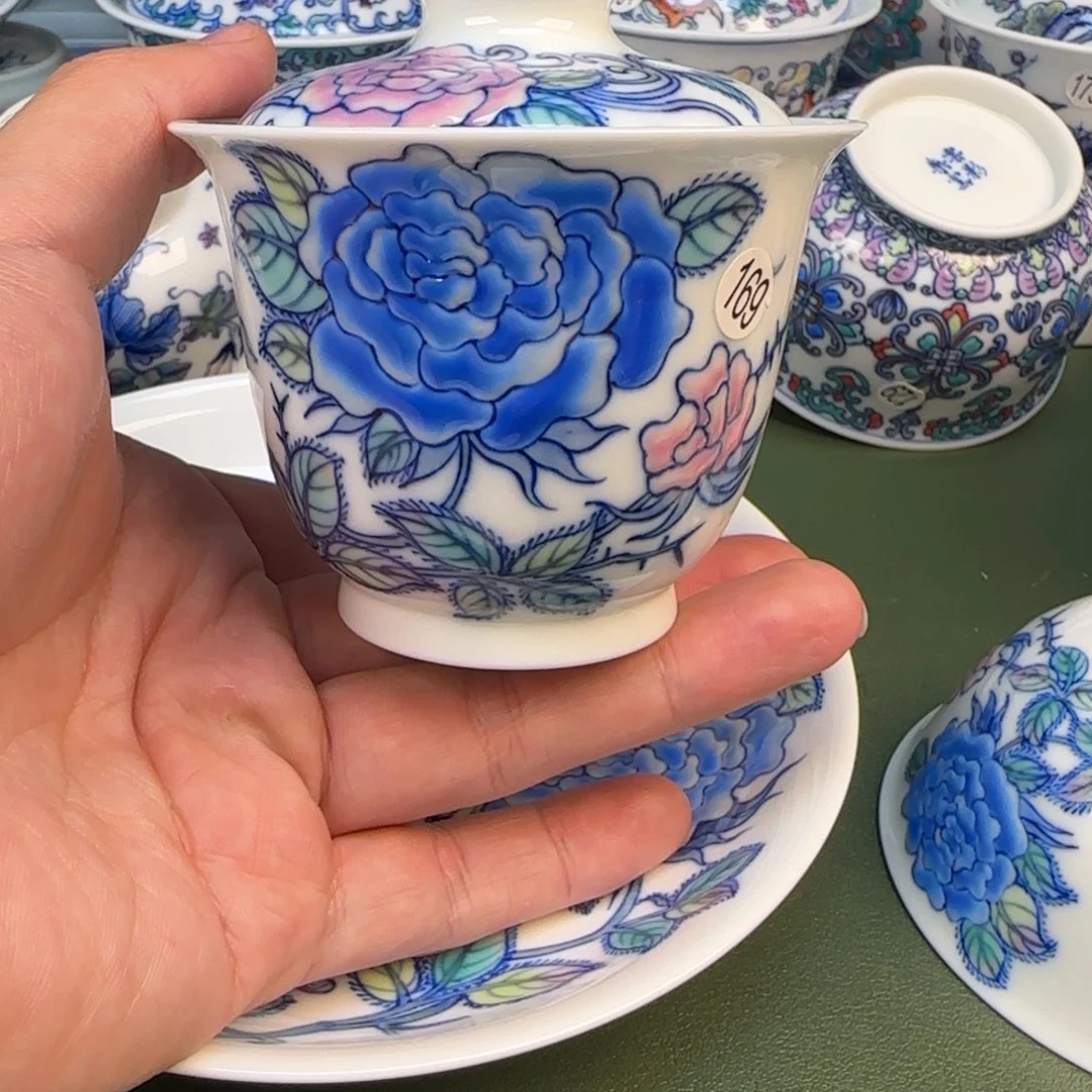 彦祖纯手工手绘茶具169