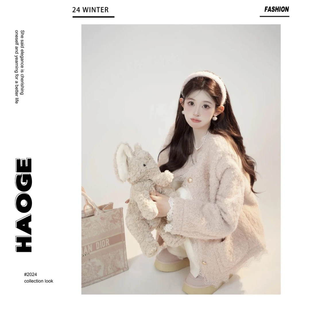 【大潘优品】【柏林粉黛】外套预Q4WT3279A