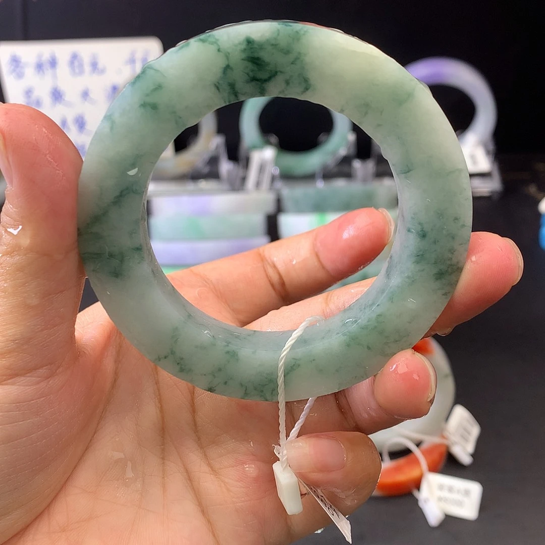 定制翡翠未镶嵌圆条