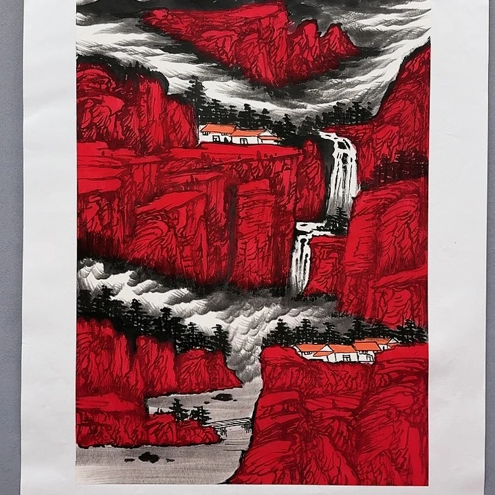 国画书法作品多次参加